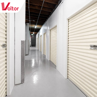 Unidad de Almacenamiento con Puerta Enrollable, Sistema de Particiones Modulares de Acero para Interiores, Tamaño Personalizado, Directo de Fábrica, CE ISO