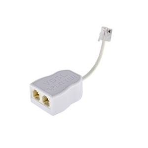 Divisor/filtro <span class=keywords><strong>ADSL</strong></span> RJ11 blanco para líneas de teléfono y módem - Product Image 1