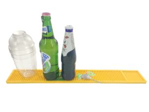 Personalized Silicone PVC Bar <b>Mat</b> Rubber <b>Beer</b> Spill Pad Pub Rail <b>Mat</b> Drip Tray Non Slip Service <b>Mat</b> Table Coaster Placemat Pad - Product Image 1