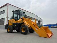 3,5-Tonnen-Mini-Radlader 4WD mit Weifang-Dieselmotor, kompakter 0,78m³-Schaufel mit Schnellwechsler für Landwirtschaft und Bauarbeiten
