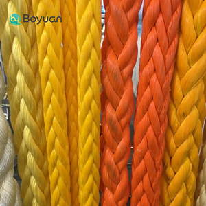 Corda UHMWPE a 12 Fili ad Alta Resistenza, Personalizzabile 20mm-100mm, 500m 1000m, per Rimorchio e Ormeggio Navale - Product Image 4