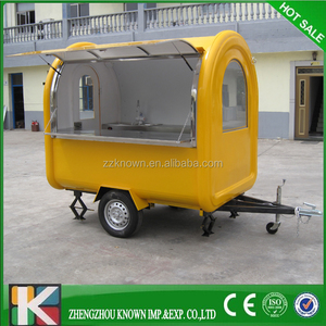 Carrito de Comida Móvil 2025 con Máquina de Yogurt Congelado/Kioscos para Comida Rápida/Helados/Crepas/Jugo de Naranja/Hot Dogs - Product Image 2
