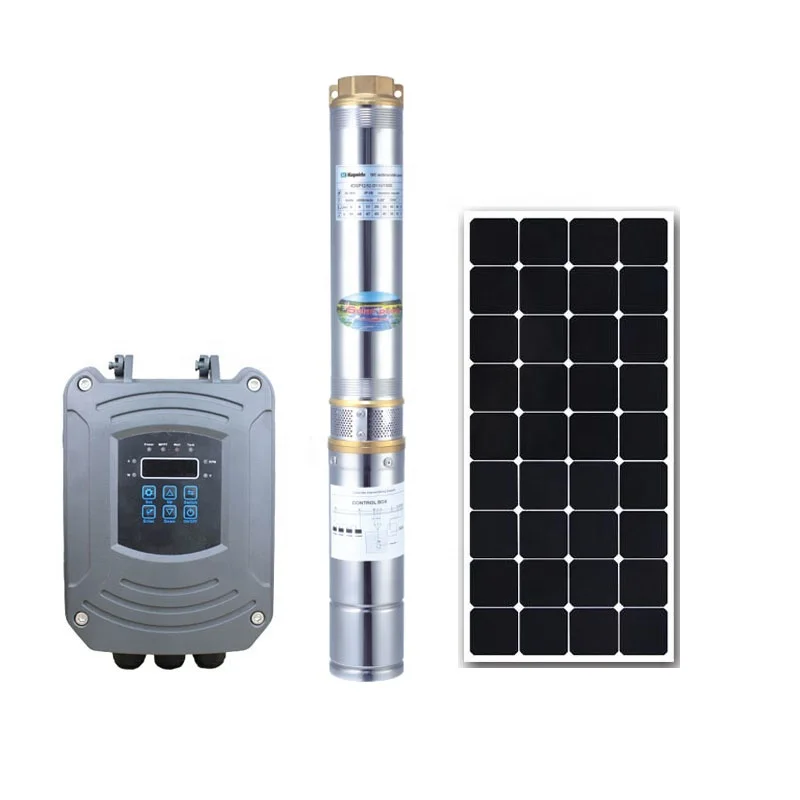 4 дюйма 24V DC глубокий колодец Солнечный скважины водяной насос для глубоких скважин