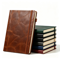 Carnet portable A5 en cuir PU avec logo personnalisé, imprimé en sérigraphie, pour cadeau publicitaire d'entreprise, pour le personnel scolaire et les enseignants