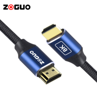 Câble HDMI HD 8K @ 60Hz, 2.1 haute vitesse, plaqué or, 4K @ 120Hz, 48Gbps, 1M 1.5M 3M, livraison gratuite
