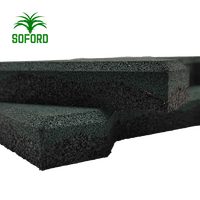 Paving Block Karet Daur Ulang Shandong untuk Alas Sapi, Tebal 20mm, Ukuran 500x500mm
