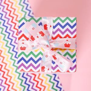 Wholesale 80g <b>Rainbow</b> Colors Art <b>Paper</b> Tissue 43*300cm Gift Luxury Custom Packaging <b>Wrapping</b> <b>Paper</b> Roll - Product Image 4