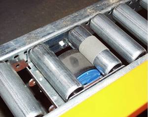 फैक्टरी स्टील गोदाम गुरुत्वाकर्षण गत्ते का डिब्बा फूस प्रवाह रोलर फिसलने रैक - Product Image 6