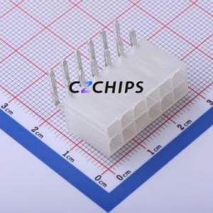 FWF42003-D12B22TK Wire-to-Board Pin Header Bent Lead Through Hole,P=4.2mm Connector 2x6P 4.2mm Right Angle Insert 12P - Product Image 1