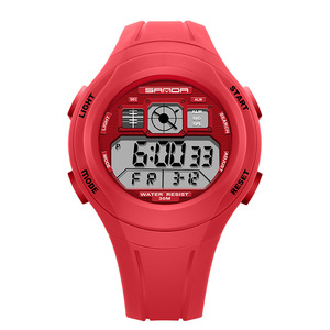 Di modo SANDA 331 Marchio Unsex Sport Orologi <span class=keywords><strong>Da</strong></span> Uomo LED Digital di Nuotata Donne <span class=keywords><strong>Orologio</strong></span> <span class=keywords><strong>Da</strong></span> <span class=keywords><strong>Polso</strong></span> Multifunzione Allarme <span class=keywords><strong>Cronometro</strong></span> Ore - Product Image 1