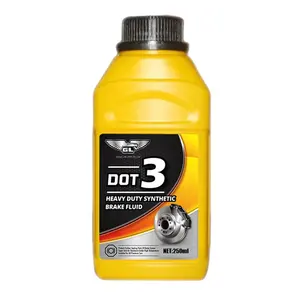 GL cheap 250ml brake fluid dot-3 and dot-4 brake oil