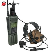 TS TAC-SKY Tactique PRC-163 Harris Radio Dummy Virtual Box PRC 163 Modèle de talkie-walkie non fonctionnel Accessoires tactiques