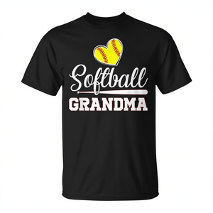 Maglietta da softball per nonna, regalo per la festa della mamma per gli amanti del baseball - Product Image 2