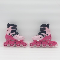 Patins à roulettes de slalom freestyle réglables pour tous les âges, coque en PP, maille en velours, ABEC-11, plastique de haute qualité, durables, utilisation en extérieur, toutes tailles