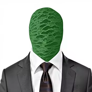 Máscara Facial Completa Negra JX para Halloween, Capucha para Adultos, Cabeza sin Rostro, Tela Morph - Product Image 4