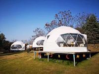 Tente dôme géodésique de luxe en PVC, grande tente dôme igloo pour l'extérieur, tentes d'hôtel en forme de dôme, tentes de camping glamping, tentes d'hiver résistantes au froid pour les événements