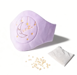 Nouvelle <span class=keywords><strong>ceinture</strong></span> chauffante pour bébé Jinbiao JB/91365 contre les coliques, les gaz et les maux d'estomac, en tissu pelucheux avec motif cerise. - Product Image 5