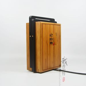 Bamboo Box Rectangle Custom Made Portable Gift Box For Tea Storage And Travel Use - Product Image 2