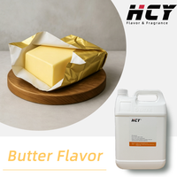 Arôme liquide de beurre de qualité alimentaire HCY pour la pâtisserie, les gâteaux, les biscuits, les bonbons, la crème glacée, la production laitière
