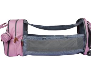 Nueva <span class=keywords><strong>cuna</strong></span> de viaje portátil para bebé, cama de transporte, <span class=keywords><strong>cuna</strong></span>, accesorios de hombro, bolsa de pañales para mamá, mochila de viaje, bolsa de pañales de enfermería - Product Image 3