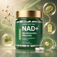 Capsules de Nicotinamide Riboside OEM, Resvératrol, Quercétine, Complément Alimentaire pour Hommes, Non Destiné aux Femmes Enceintes, Capsules de Soins de Santé NAD+
