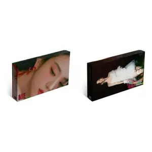 Il Mini Album fotografico di Jisoo Blackpink-Me 1 ° Album singolo copertina in pelle PVC chiusura del libro stile cartone animato per la memorizzazione di cartoline fotografiche - Product Image 4