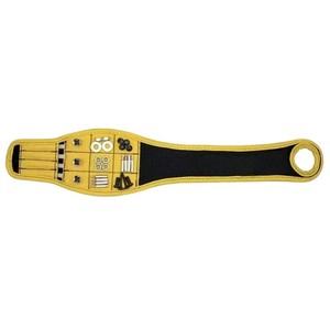Support magnétique pour outils de poignet, bracelet ajustable à boucle auto-agrippante, aimant puissant pour vis, écrous, embouts, pièces métalliques, conception à boucle de rangement - Product Image 4