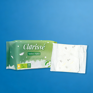 Serviettes hygiéniques écologiques en tissu non tissé naturel pour femmes, sûres et saines pour l'hygiène féminine quotidienne. - Product Image 1