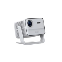 Proyector de Video Inteligente Full HD 1080P, Cine en Casa, Películas 3D, 1000ANSI, Alto Lumen, Digital, Wifi, Proyector para Tablet y Teléfono