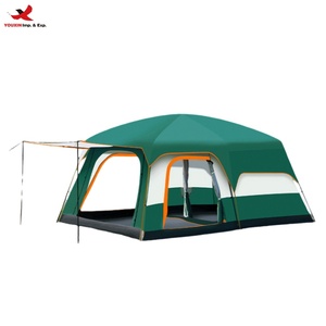 Tiendas de Campaña para Acampar al Aire Libre, Tiendas de Campaña de Dos Habitaciones y Doble Capa para 3-4 Personas, Tiendas de Campaña para 5-8 Personas, Tiendas de Campaña RTS, Pedidos Mixtos al por Mayor - Product Image 1