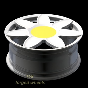 ล้อฟอร์จสีขาวลายดอกทานตะวัน ขนาด 17 18 19 นิ้ว 5x100 สำหรับรถยนต์ Volkswagen <span class=keywords><strong>Beetle</strong></span>, GWM Ora Trendy cat 03, BMW Mini Cooper - Product Image 4