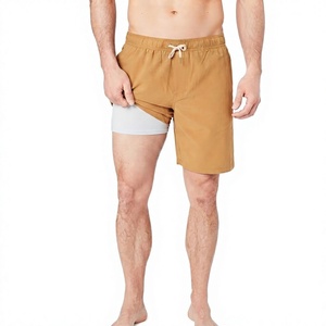 Wholesale 2 In 1 Shorts Custom Logo Sports Performance Running Shorts With Inner Compression <b>Layer</b> OEM Factory Supplier - Product Image 1