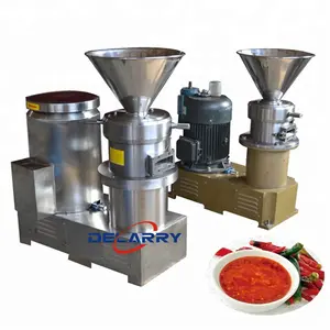 Widely Used Hot Sell Pepper Sauce Making Machine Ketchup Apple Rose Jam Grinder Equipment