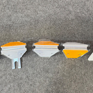 Barrera Led de aluminio Barandilla redonda Reflector solar Poste delineador para barandilla - Product Image 6