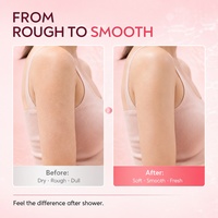 Gel Douche Exfoliant 2-en-1 Sakura Personnalisé avec Logo – Haute Qualité, Blanchissant, Nourrissant, Hydratant Longue Durée