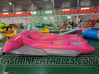 Bateau gonflable de banane de poisson volant de ski nautique remorquable de sport aquatique
