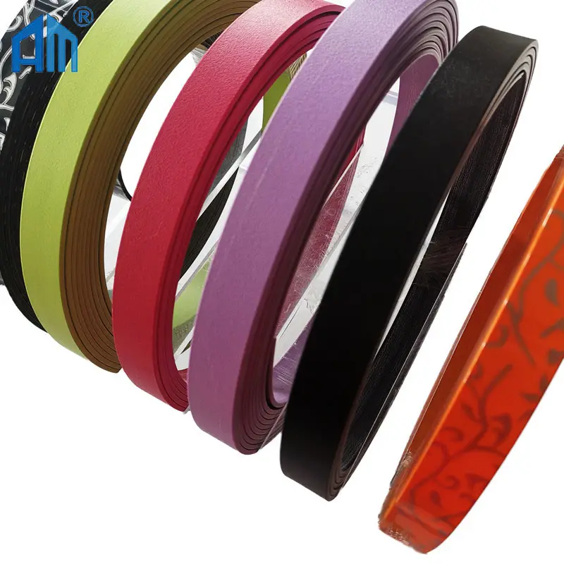 Rand Banding Wit Blanco Tapa Cantos Matt Pvc Abs Acryl Pre-Gelijmd Melamine 22Mm Pvc Rand Banding Tape