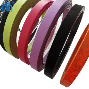 Banda de Cantos Blanca/Blanco Mate de Alto Brillo PVC ABS Acrílico Pre-encolada 21mm 200m/Rollo ANGMI - Product Image 1