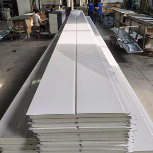 Panneau de bardage extérieur en acier galvanisé de 16 mm, embossé et sculpté, avec isolation en PU, imperméable, pour la <span class=keywords><strong>rénovation</strong></span> de la <span class=keywords><strong>façade</strong></span> des maisons - Product Image 1