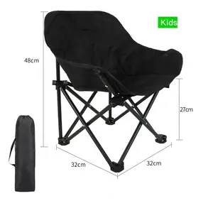 Outdoor Wholesale Lightweight Foldable Beach Camping Chair Folding Picnic Fish Chair High Quality kids Folding Camping Chair