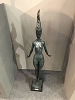 Statue de fille nue sexy en bronze grandeur nature, statue de femme nue en bronze à vendre