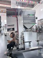 Machine industrielle de formage de particules oscillantes, équipement de traitement de poudres humides et sèches SUS304