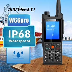 ANYSECU ponsel pintar <span class=keywords><strong>Android</strong></span> versi Global, SmartPhone 4G POC DMR W66pro IP68 tahan air DMR dan POC Radio 4G LTE Zello/Realptt - Product Image 2