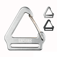 Sangle tactique en alliage d'aluminium de 25 mm pour sac à dos, boucle de fixation rapide standard intégrée, moulée et sablée