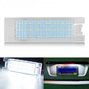 2 pezzi Canbus auto LED numero di luce targa per <span class=keywords><strong>Opel</strong></span> <span class=keywords><strong>Zafira</strong></span> B Astra H Corsa D insegne Corsa C <span class=keywords><strong>Meriva</strong></span> a Tigra B Vectra c 12V - Product Image 1