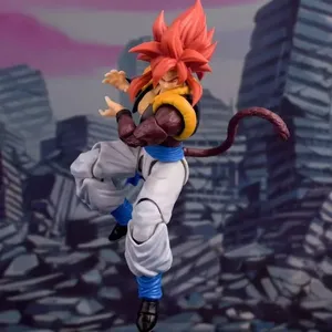 Figura Demoniacal Fit 30 SSJ4 <span class=keywords><strong>Gogeta</strong></span>, Figura de Acción GT Super <span class=keywords><strong>Saiyan</strong></span> <span class=keywords><strong>4</strong></span> de PVC SHF, Modelo a Escala 1/12, Juguete Coleccionable Articulado - Product Image 3