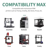 Filament d'imprimante 3D PLA Marbre 1,75 mm 1 kg Précision dimensionnelle +/-0,03 mm Sans déformation Sans obstruction Compatibilité universelle FDM