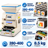 Machine à rouler les sushis automatique SUZUMO SVR-NXA, machine à rouler le riz électrique commerciale à vendre et pour la préparation de makis