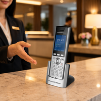 Teléfono IP WiFi Android Grandstream WP820, Doble Banda, Bluetooth, Roaming, Resistente a Caídas, Pantalla LCD de 2.4, 150H en Espera, 7.5H en Conversación, Teléfono VoIP Inalámbrico