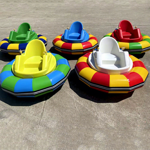QIQU 1,3 m PE Shell & PVC 360 ° Spin 24V 80W All-Surface Ride Coches de parachoques eléctricos inflables irrompibles de grado comercial - Product Image 2